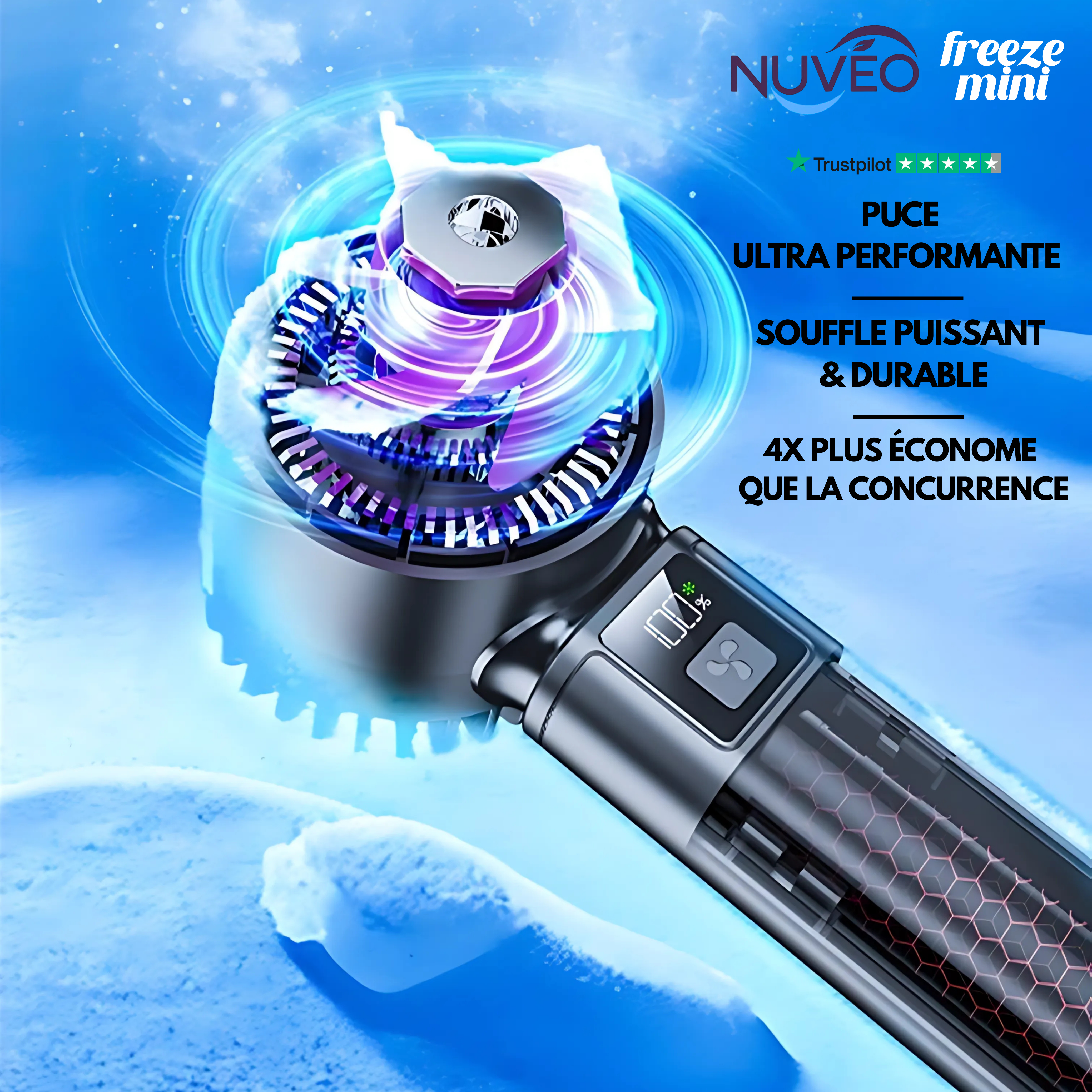 Ventilateur Climatiseur 2 en 1 NUVEO Freeze Mini