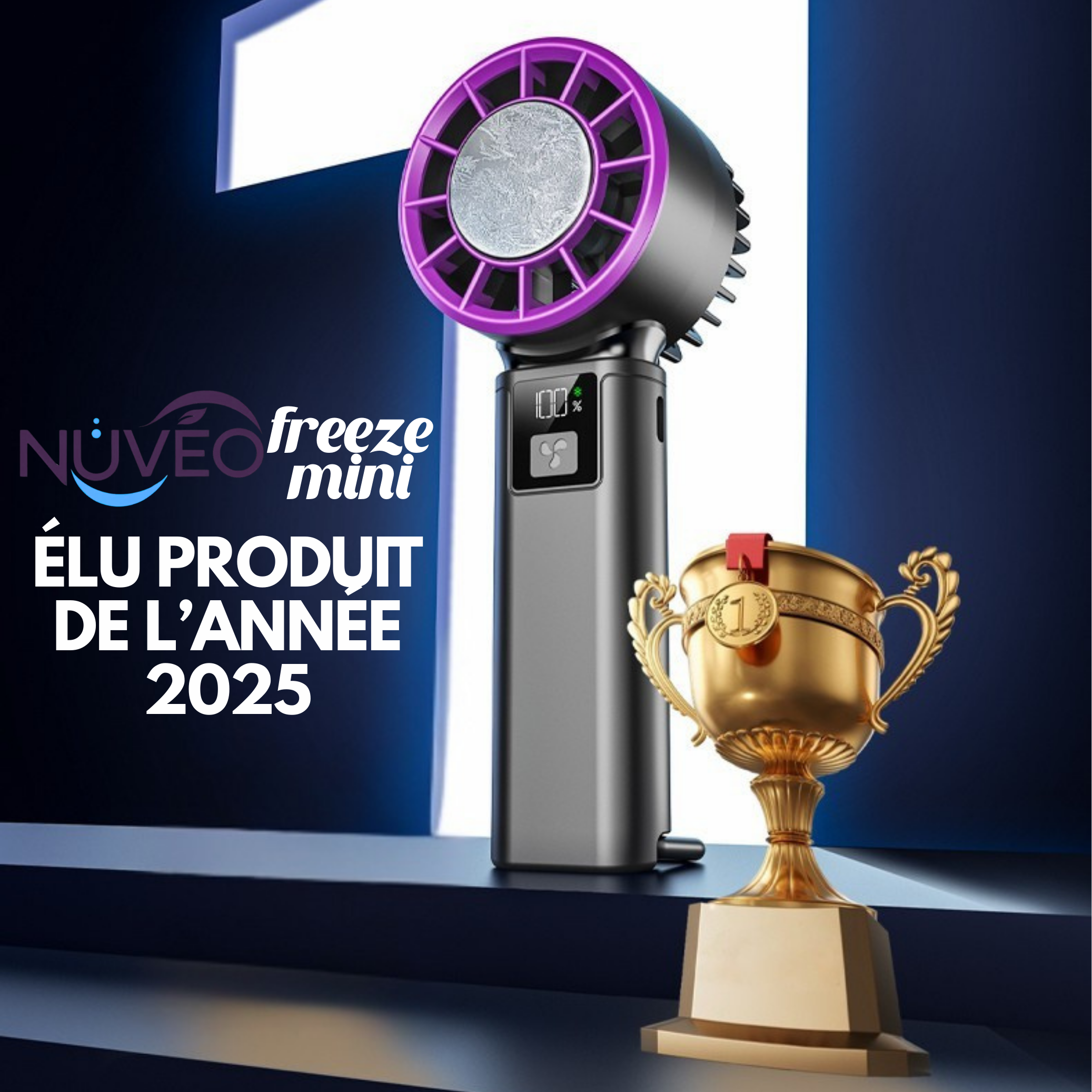 Ventilateur Climatiseur 2 en 1 NUVEO Freeze Mini